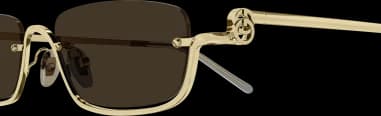 Gros plan sur le cadran de la Gucci GG1278S-001