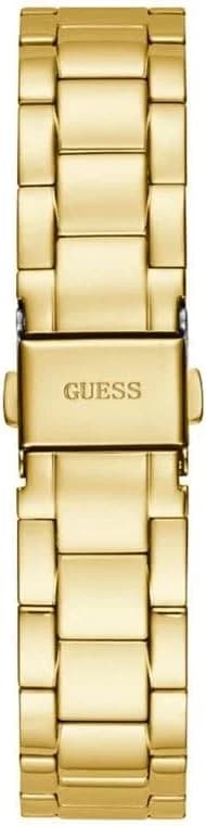 Gros plan sur le cadran noir de la Guess GW0307L2