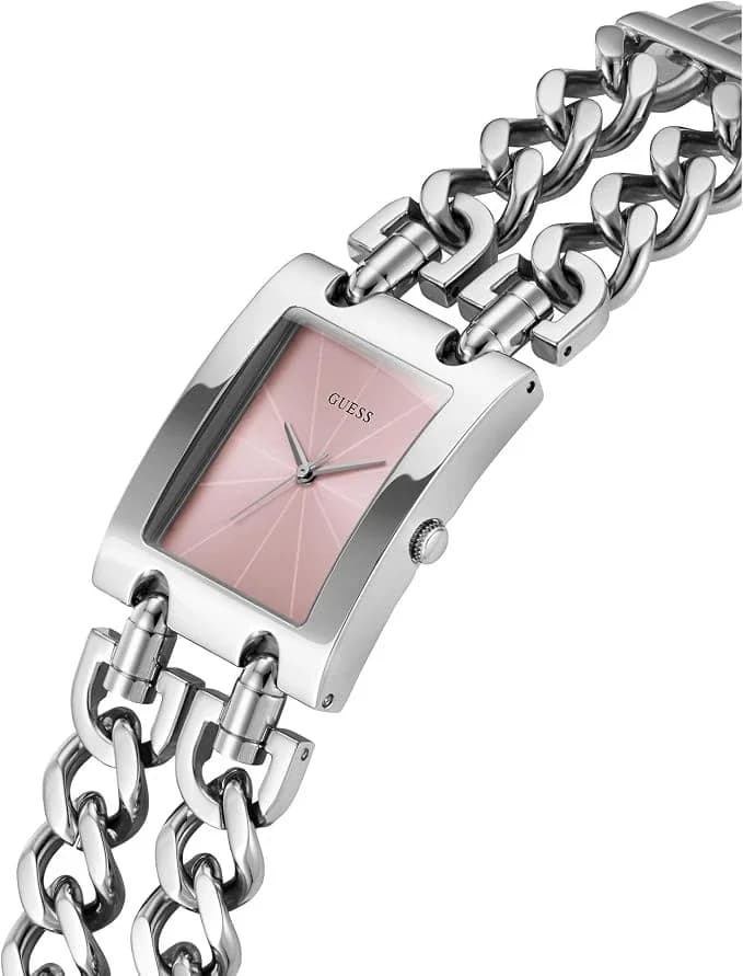 Guess GW0740L1 vue de côté, bracelet acier