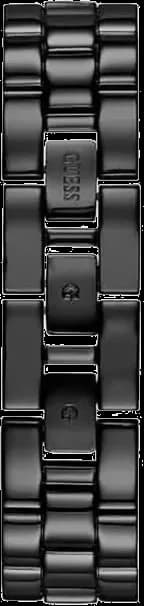 Guess W0638L5 Rose Gold Case Black Dial Milanese Mesh Women's Watch vue 4