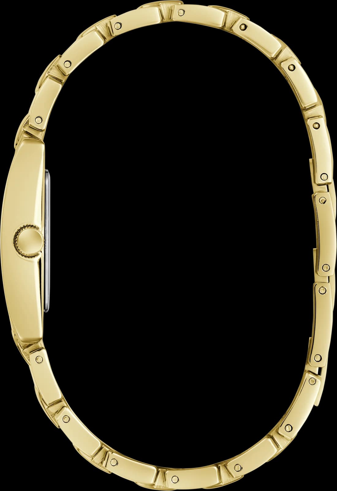 Montre Guess Cove GW1026L2, vue de profil du boîtier 23 mm