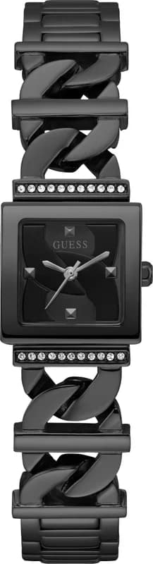 Women's Watch Guess GW0603L3 Runaway Black Steel Square Dial