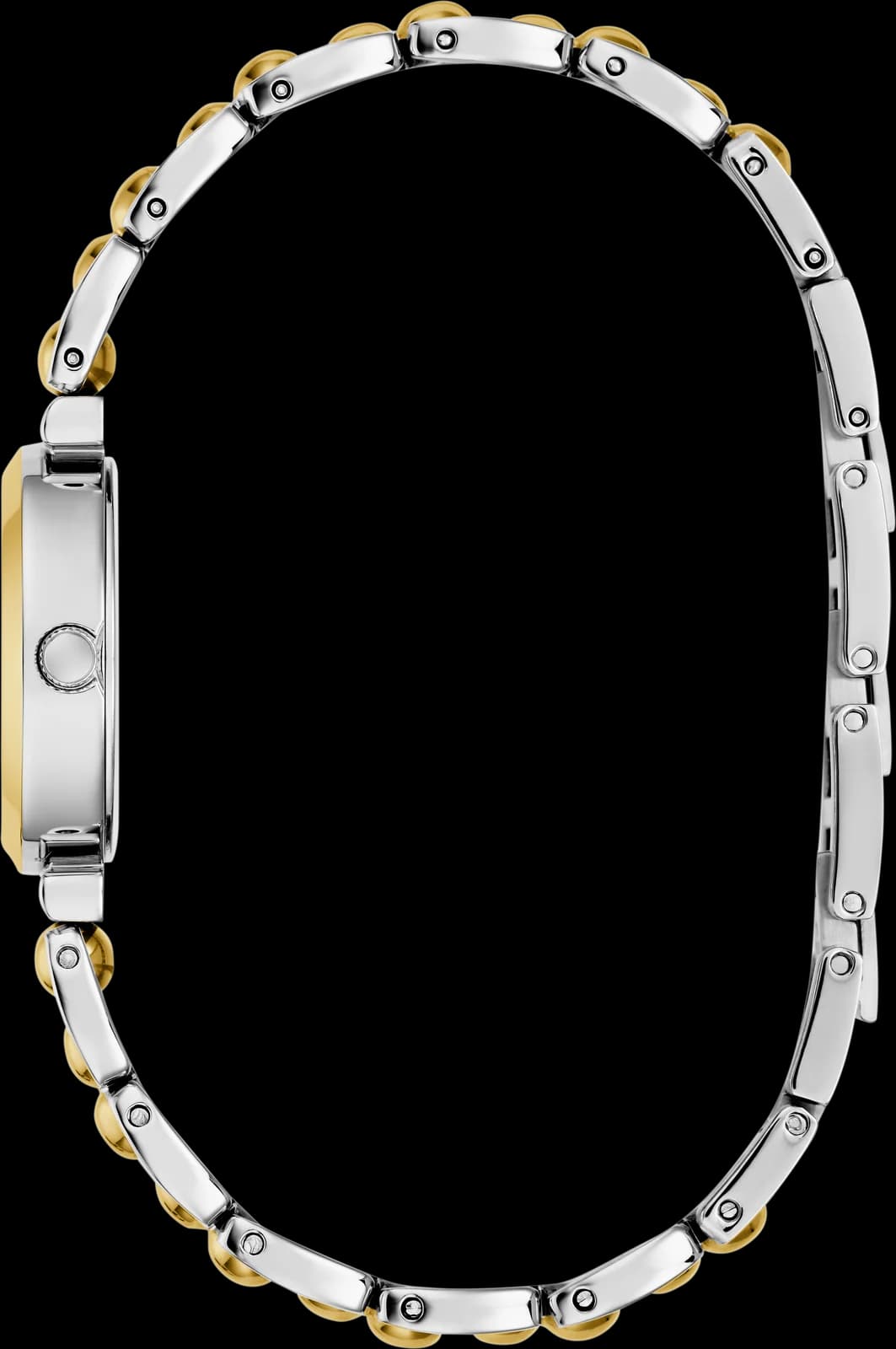 Montre Guess Leena GW0994L3, vue de profil du boîtier 26 mm