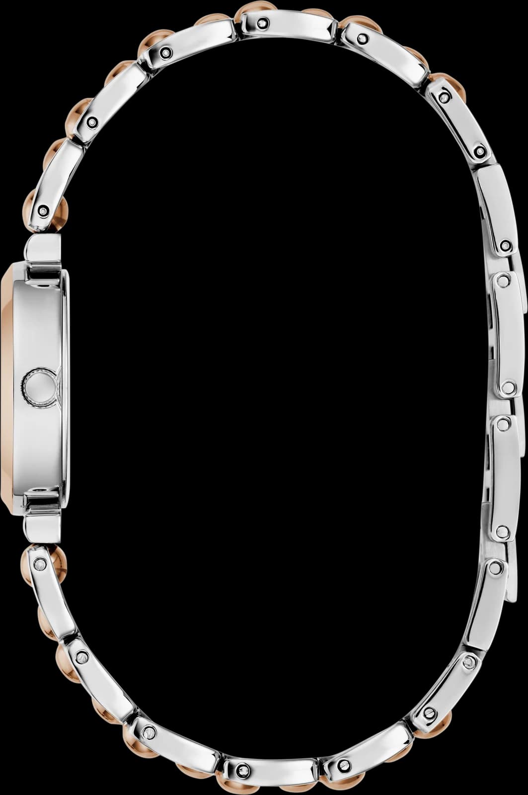 Montre Guess Leena GW0994L5, vue de profil du boîtier 26 mm