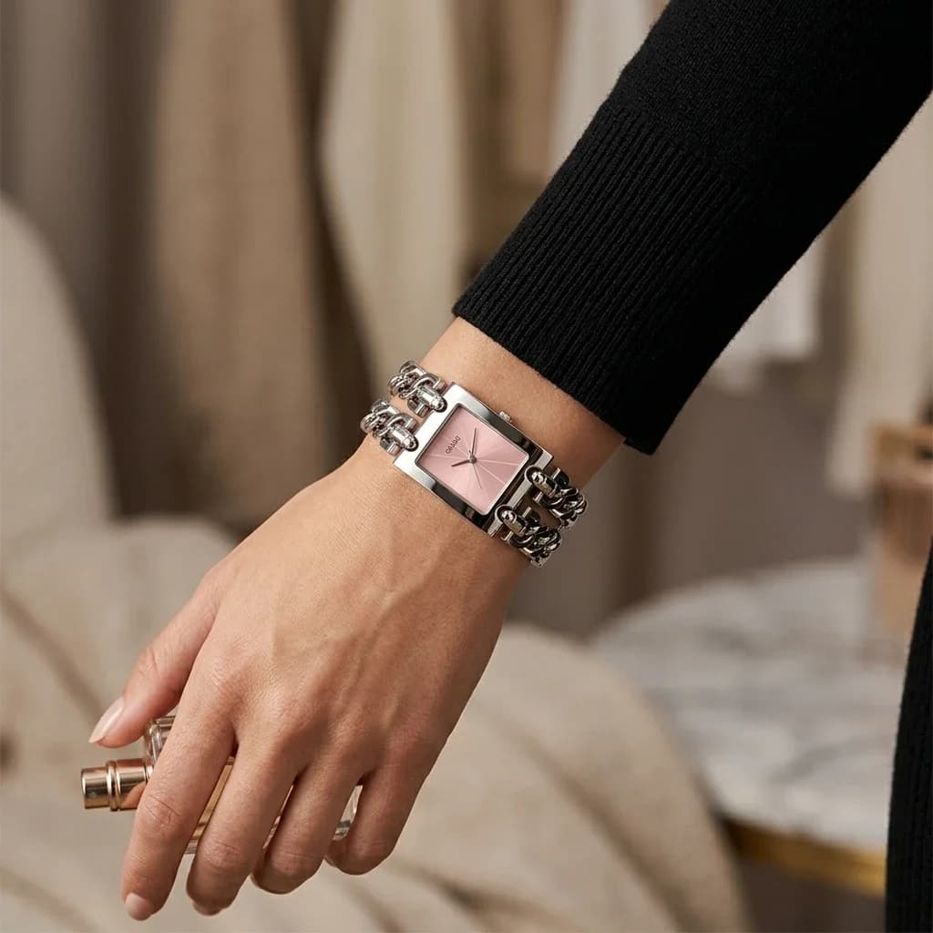Maillons et fermoir du bracelet acier, Guess GW0740L1