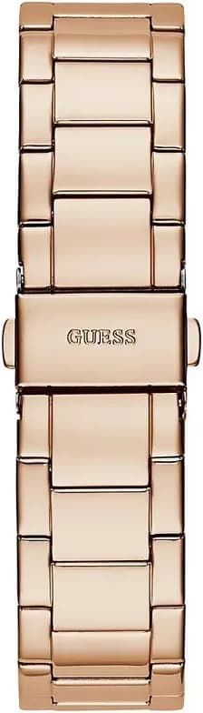 Guess Moonlight GW0320L3 Rose Gold Steel and Rhinestone Bezel Women's Watch vue 5