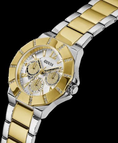 Montre Guess GW0616L2 femme détail cadran argent