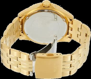 Montre Guess W1107G4 Acier Doré et Cadran Noir Multifonction vue 4