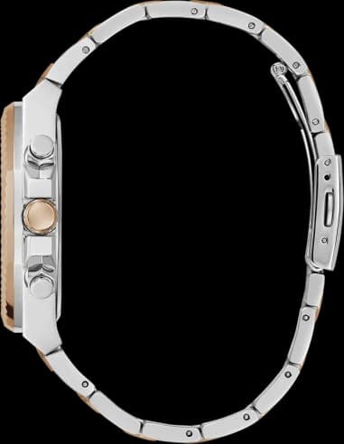 Guess GW0703G4 côté fond de boîtier bicolore