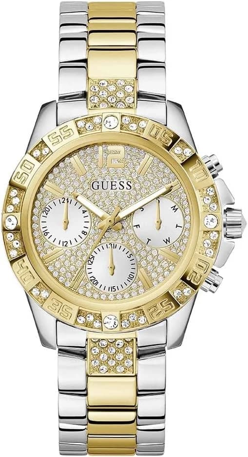 Guess W1156L5 vue de côté, bracelet acier