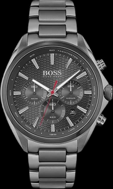 Men's watch Hugo Boss Distinct Chrono 1513858 anthracite chronograph