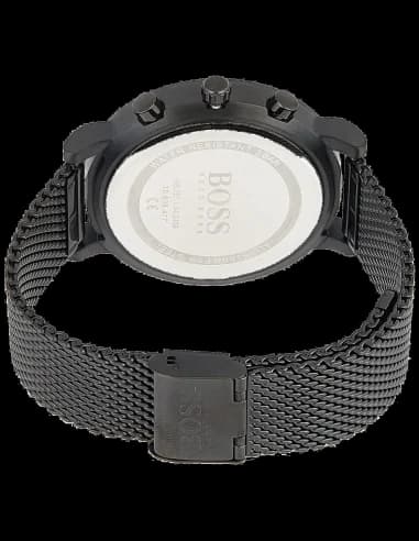 Hugo Boss 1513813 côté fond de boîtier noir