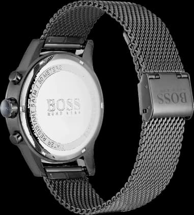Men's watch Hugo Boss Jet 1513677 Milanese maille milanaise strap vue 3