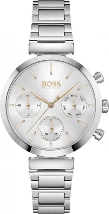 Hugo Boss 1502530 côté fond de boîtier argent