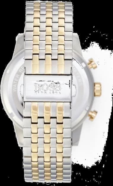 Hugo Boss 1513499 côté fond de boîtier argent