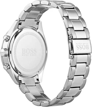 Hugo Boss 1513582 côté fond de boîtier argent