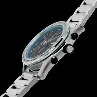 Hugo Boss 1514023 côté fond de boîtier argent
