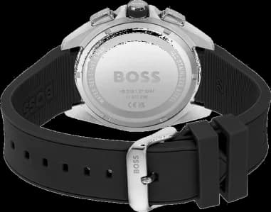 Hugo Boss 1513953 côté fond de boîtier argent
