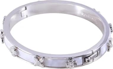 Kate Spade 111597S montre femme, jonc rigide blanc Heritage Bloom