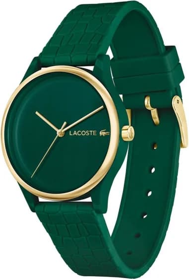 Lacoste 2001247 vue de côté, bracelet silicone