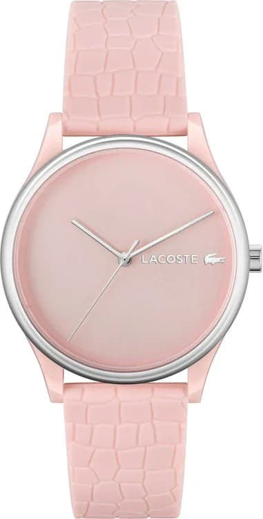 Lacoste Crocodelle 2001248 Women's Watch Pink Silicone Strap