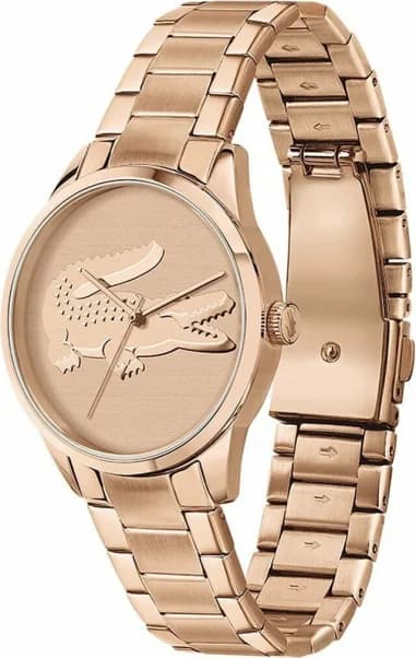 Lacoste 2001172 vue de côté, bracelet acier