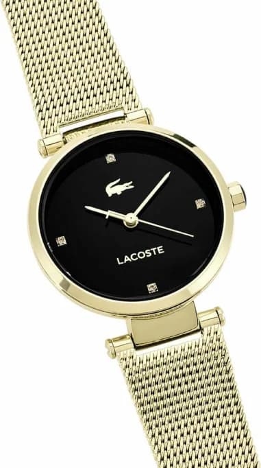 Lacoste 2001336 vue de côté, bracelet acier
