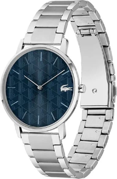 Lacoste 2011305 vue de côté, bracelet acier