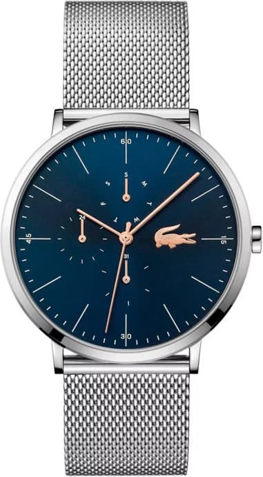 Lacoste 2011024 Watch with Milanese maille milanaise Strap and Blue Dial