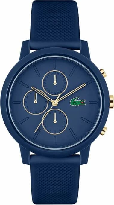 Montre Lacoste 2011248 Chronographe en Silicone Bleu