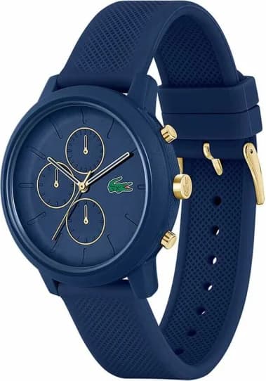 Lacoste 2011248 vue de côté, bracelet silicone