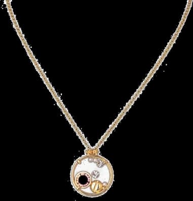 Marc Jacobs 106731 montre femme, disque noir flottant sur chaîne or jaune