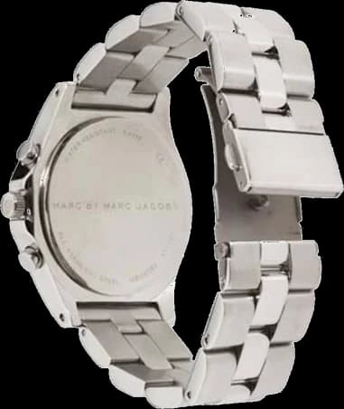 Marc Jacobs MBM3080 vue de côté, bracelet acier