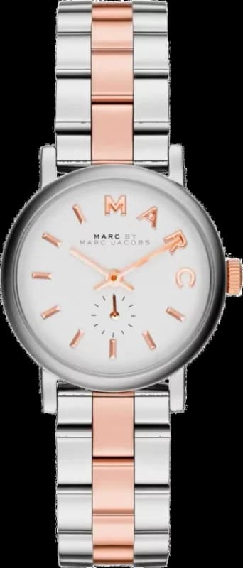 Marc Jacobs MBM3331 montre femme, acier bicolore argent et or rose
