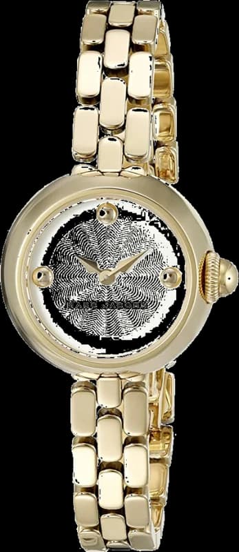Marc Jacobs MJ3459 montre femme, cadran doré et bracelet acier doré