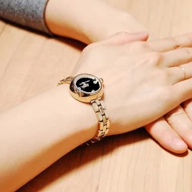 Marc Jacobs MJ3459 côté fond de boîtier argent