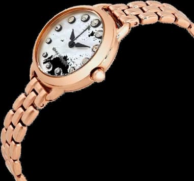 Marc Jacobs MJ3511 vue de côté, bracelet acier