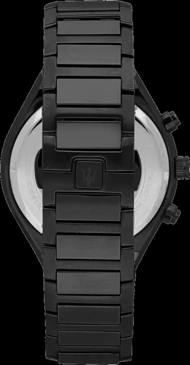 Montre Maserati R8873642005 Chronographe en Acier Noir 45 mm vue 4
