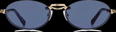 Max Mara 201916000KU montre, lunettes soleil MM Bridge II forme ovale
