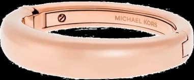 Michael Kors MKJ4852791 montre femme, cadran rose, bracelet acier rigide