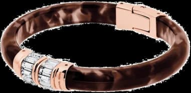Michael Kors MKJ5022791 montre femme, cadran marron et acier écaille