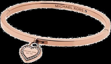 Michael Kors MKJ5039791 montre femme, cadran or rose et acier strassé
