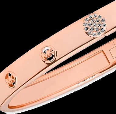 Michael Kors MKC1548AN700 vue de côté, bracelet argent