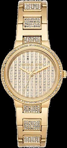 Michael Kors MK3985 montre homme, cadran or et acier bicolore