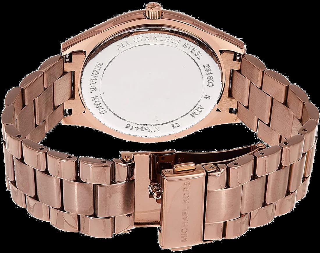 Montre Femme Michael Kors MK3418 en Acier Inoxydable Marron vue 4