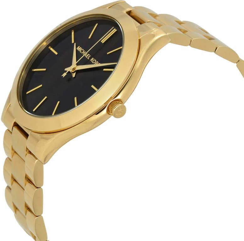 Michael Kors MK3478 côté fond de boîtier or
