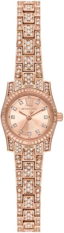Montre Michael Kors MK4863 femme cadran or rose bracelet acier