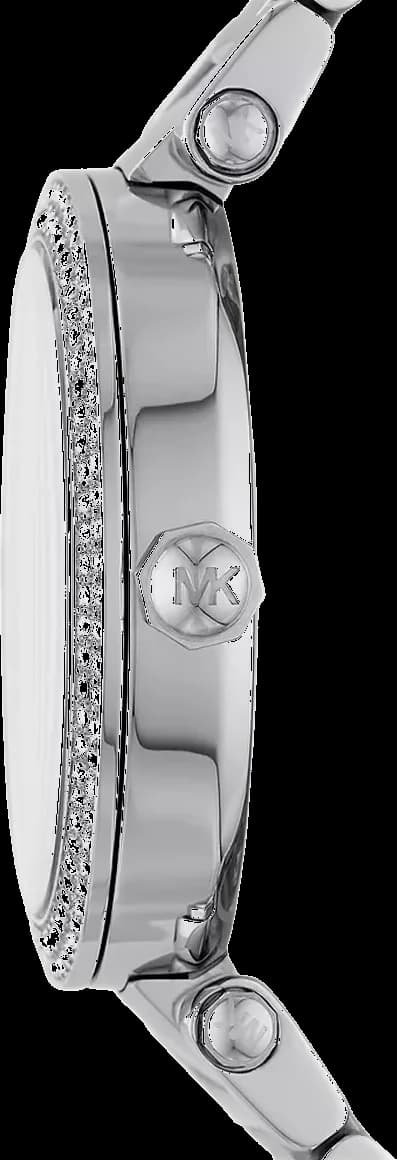 Michael Kors MK6658 côté fond de boîtier argent