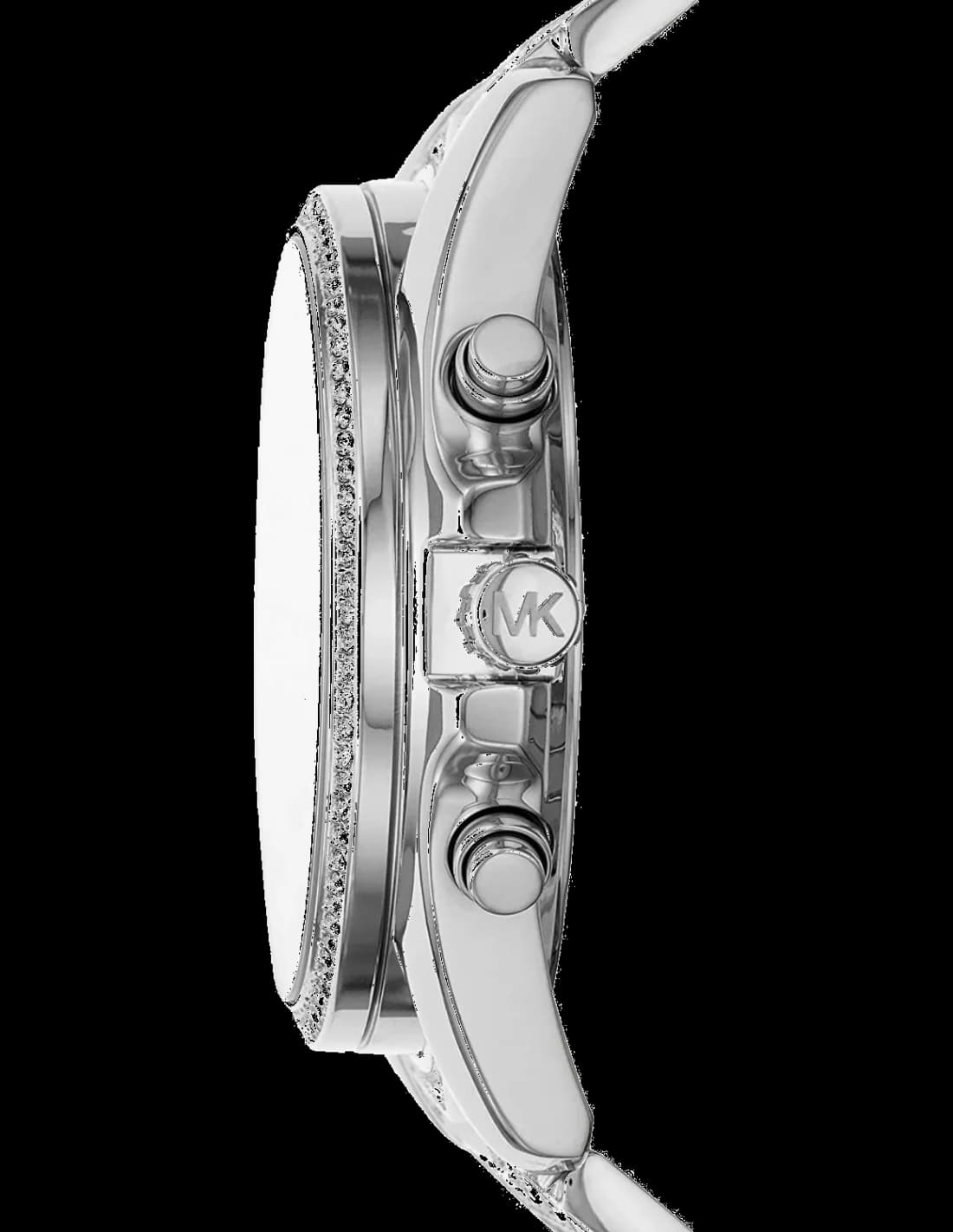 Michael Kors MK6728 côté fond de boîtier argent