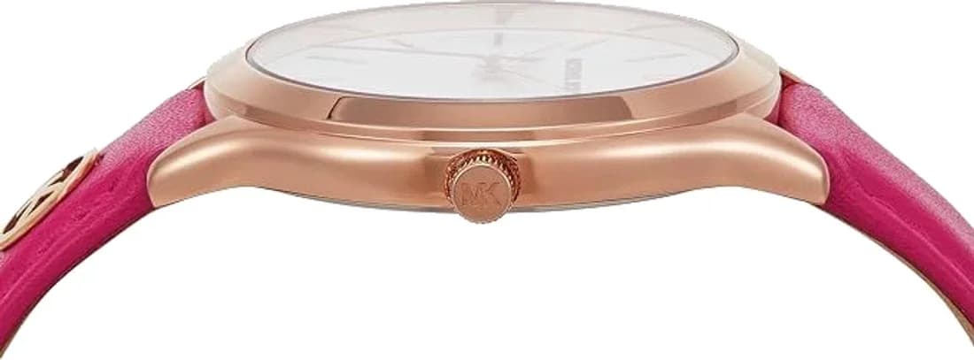 Michael Kors MK7469 vue de côté, bracelet cuir